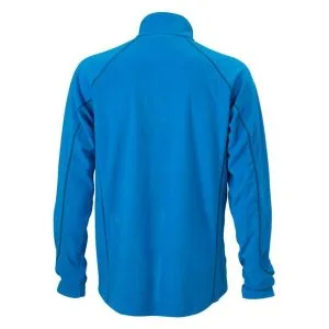 Moška jakna iz flisa modre barve