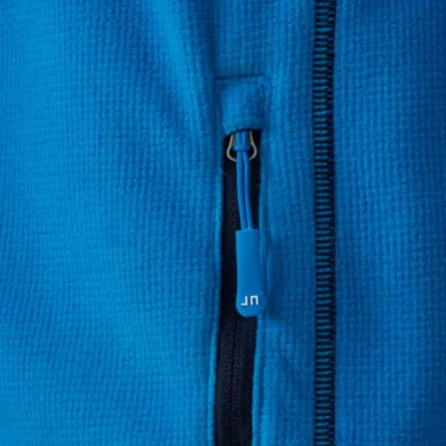 Moška jakna iz flisa modre barve