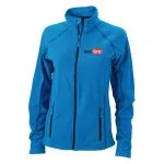 Ženska jakna iz flisa modre barve