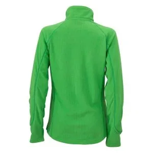 Ženska jakna iz flisa zelene barve