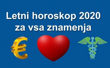 Letni horoskop 2020